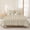 Beige, White, variant on 3 Pieces King Quilt Set,Minimalist Pink Beige Gingham Soft Bedding Sets with 1 Quilt & 2 Pillow Shams,Rustic Buffalo Check Summer Bedspread Lightweight Coverlet Comforter for All Season