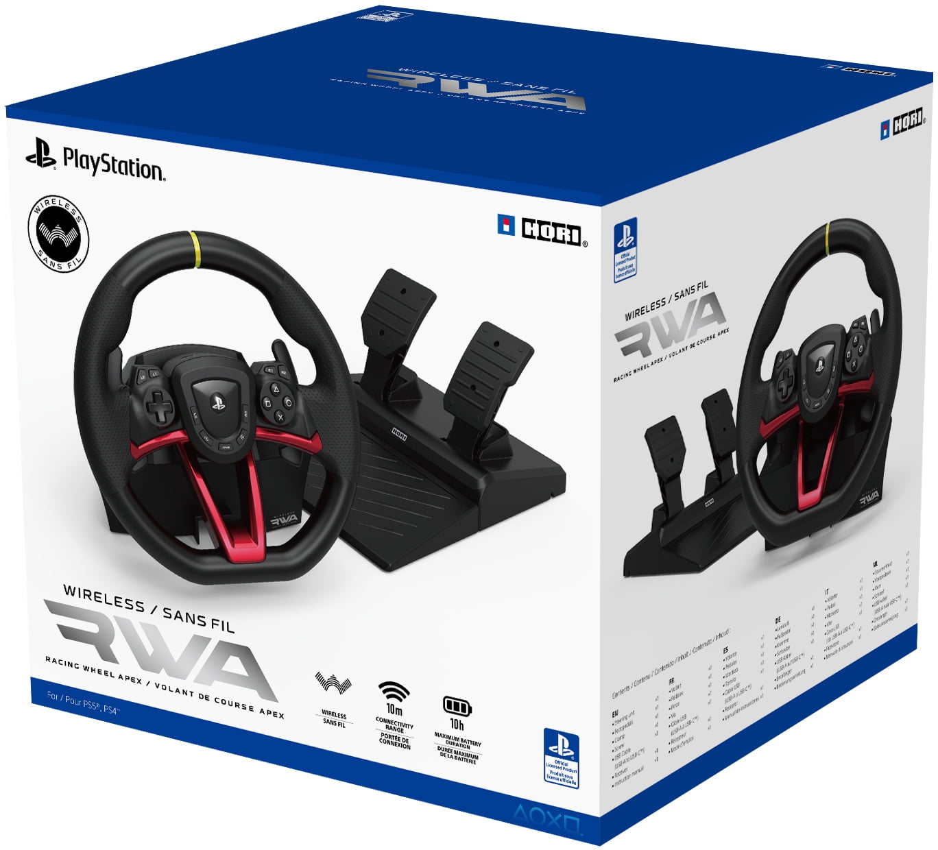 PC Accessory:  Racing - HORI APEX wireless Wheel