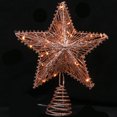 thumbnail image 3 of 1 UNID Decoración de árbol de Navidad Decoración de árbol con forma de estrella Decoración para el hogar de la luz de Navidad, 3 of 5