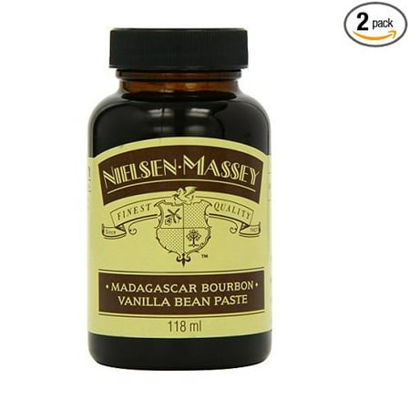 Nielsen-Massey Madagascar Bourbon Pure Vanilla Bean Paste, 4-Ounce Jars (Pack of (Best Way To Store Vanilla Beans)