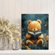 thumbnail image 2 of Qisvanset 12x16 Inch 2D Flat Framed Canvas Art, Jesus Portrait Bible Verse Faith Baptism Religious Home Wall Decor, 2 of 5