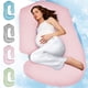 thumbnail image 1 of Almohada de embarazo PILLANI de 145 cm, refrescante, para maternidad, con forma UVC, 1 of 9