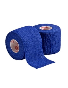 Mueller Tear-Light Tape, Blue, 2" x 7.5 yd, Stretched 24 rolls/cs