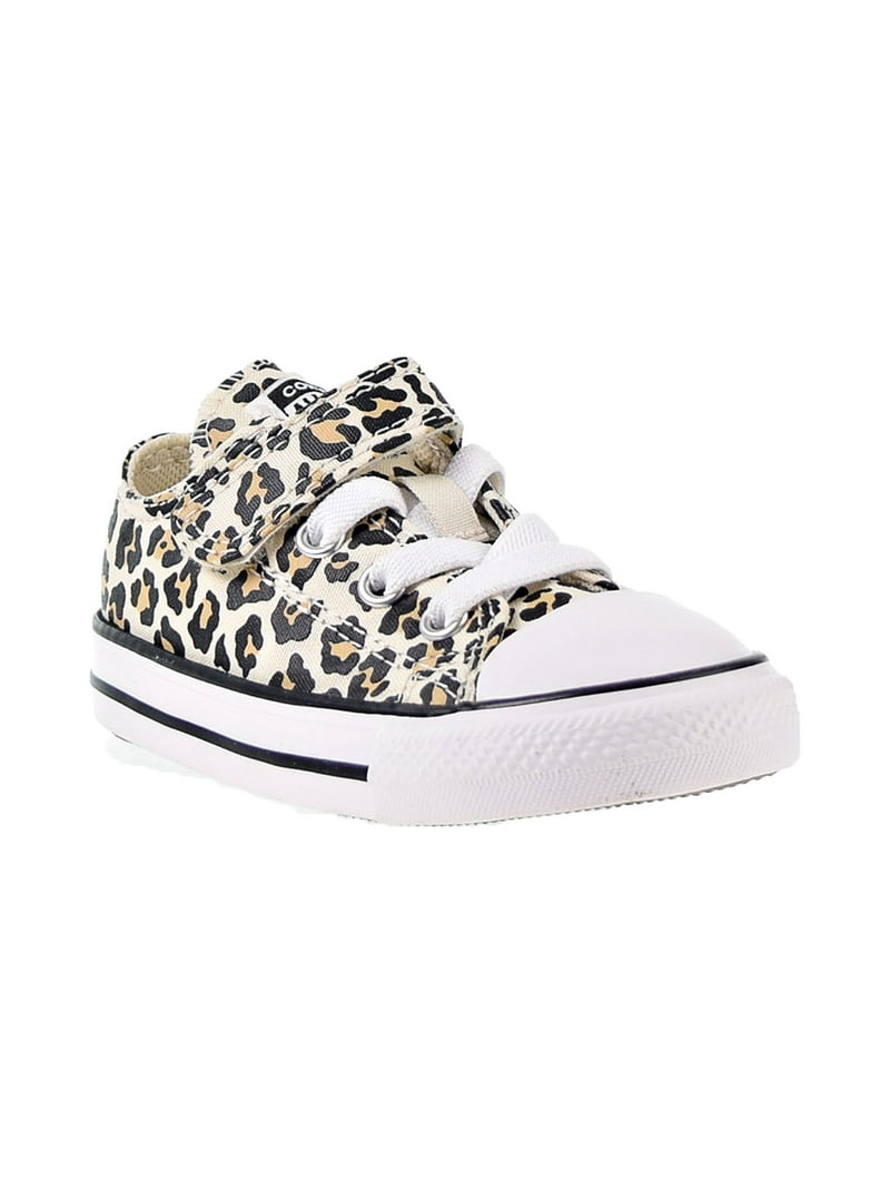 Converse Chuck Taylor All Star Leopard Print Shoes Black-Beige 766298f - Walmart.com