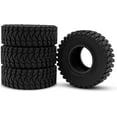 thumbnail image 6 of 4PCS Soft Rubber Mud Terrain Tires for 1/18 TRX4M Bronco Defender 1/24 Axial SCX24 RC Crawler Car (C Style), 6 of 7