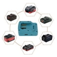 thumbnail image 4 of Adaptador Cargador De Teléfono Inalámbrico Adaptador De Batería Adecuado Para PARKSIDE X20V TEAM PAP20A1 PAP20A3 PAP20B1 PAP20B3 Batería Con Puertos USB DC Tipo C, 4 of 7