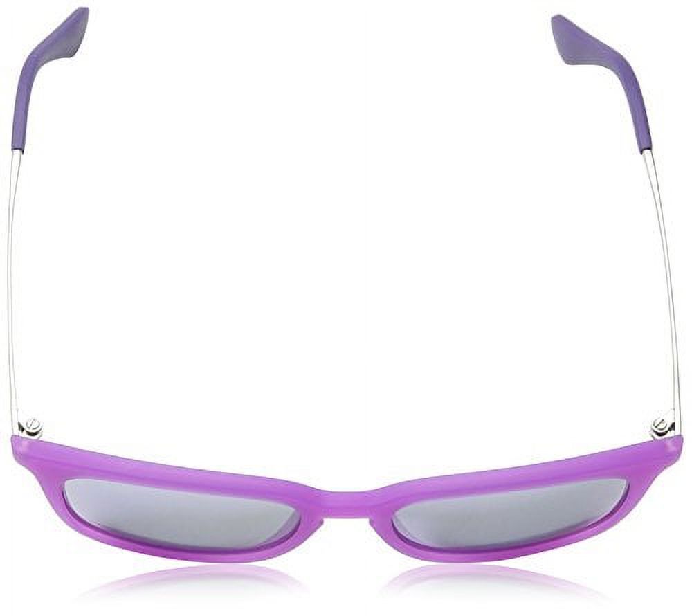 Ray-Ban Junior 0RJ9063S Square Sunglasses for Youth - Size 48 (Grey Mirror Violet) - image 4 of 4