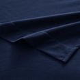 thumbnail image 3 of Sábanas de franela de la colección Sweet Home, cálidas y acogedoras, color azul marino, 3 of 5
