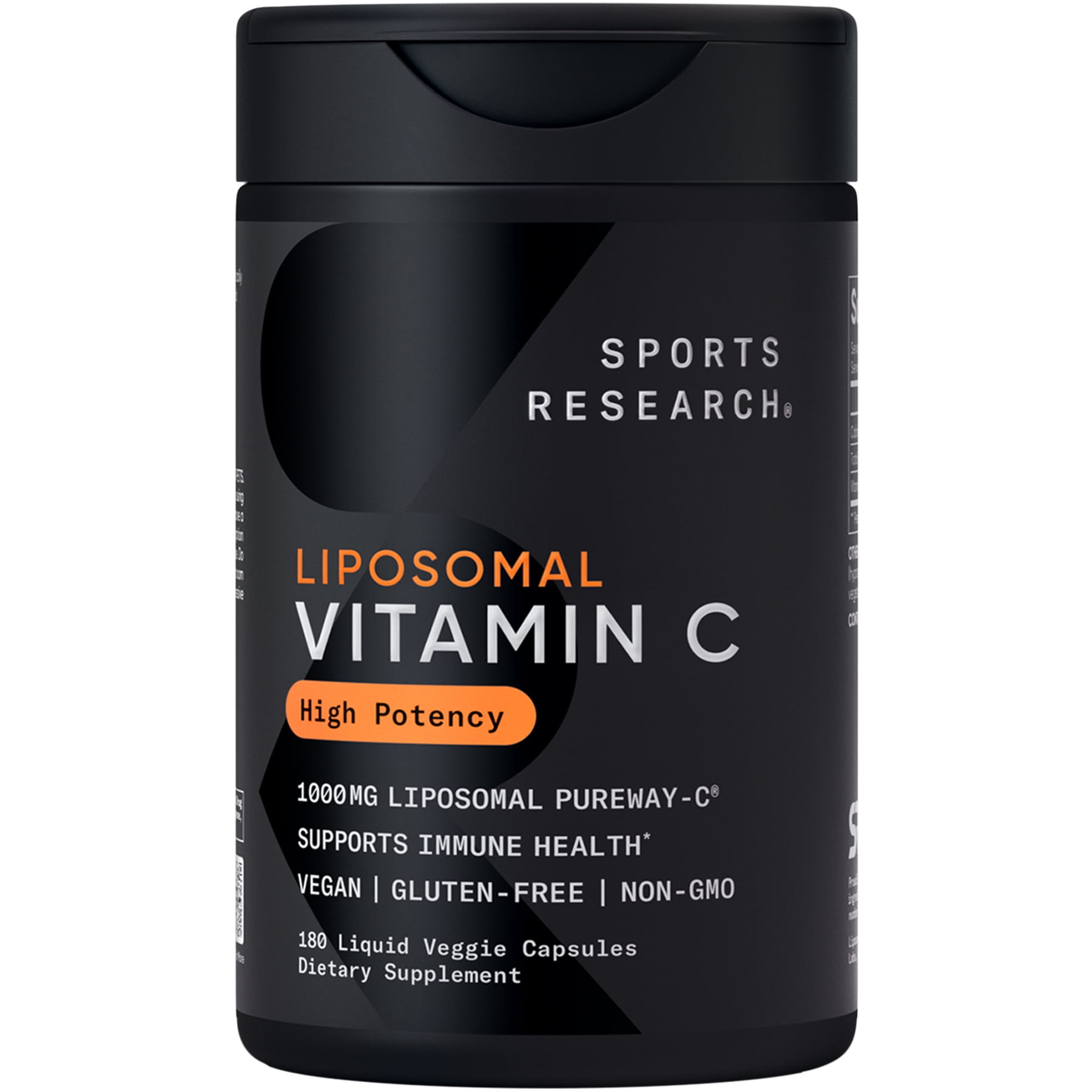 Lypo-Spheric Vitamin C, Non-GMO, 1000mg Per Packet (2 Cartons, 60 Packets)  - Walmart.com