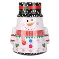 thumbnail image 2 of Christmas Candy Iron Box,Christmas Candy Iron Box Christmas Roly Poly Iron Box Christmas Candy Iron Storage Can Highly Recommended, 2 of 8