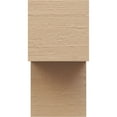thumbnail image 2 of 10"W x 10"D x 20"H Wide Chapel Hill Rough Cedar Woodgrain TimberThane Corbel, Primed Tan, 2 of 6