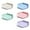 Multi-color, variant on Set of 5 Wheat Hexagonal Tray Serving Dishes,Simple Wheat Straw Hexagonal Serving Food Trays for Dessert,Snacks,Melon Tray,Party Buffet-Blue