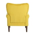 thumbnail image 5 of OakvillePark Primrose Wingback Chair, Yellow, 5 of 7