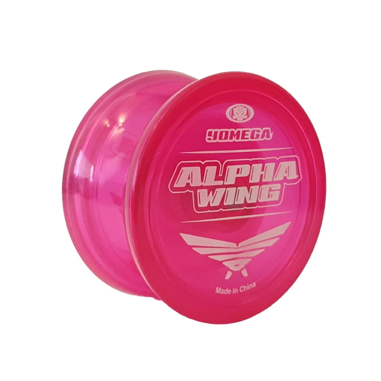 Yomega 3X Alpha Wing Yoyo, Fixed axle yo-yo Designed for Beginner. String  Trick Play and Fixed axle Enthusiasts! (Transparent)