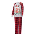 thumbnail image 3 of Family Matching Christmas Pajamas Set Xmas Long Sleeve Sleepwear Nightwear For Couples Kids Baby, 3 of 10