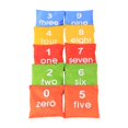 thumbnail image 4 of MAGIDEAL 10 Pieces Number Beanbags Cornhole Game Colorful Educational Outdoor Sports Toss, 4 of 8