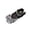 Black, variant on Gyujnb Girls Sequin Mary Jane Shoes Pearl Rhinestone Bow Hook and Loop Flat Princess Shoes for Party Wedding,9