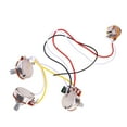 thumbnail image 4 of Arnés de cableado de guitarra, kit de potenciómetro de guitarra Potenciómetro de guitarra de jazz Arnés de cableado de tono de volumen Funcionalidad inteligente, 4 of 8