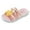Pink, variant on Gyujnb Children Shoes Comfortable Soft Soled Slippers Fashionable Flower Pearl Beach Sandals and Slippers,7-8 Years