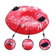 thumbnail image 2 of Tubo Nieve Inflable Invierno Con Asas Círculo Piel Engrosada para Y Adultos () Rojo, 2 of 4