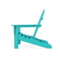 thumbnail image 4 of POLYWOOD 4-Piece Classic Adirondack Conversation Set in Aruba, 4 of 5