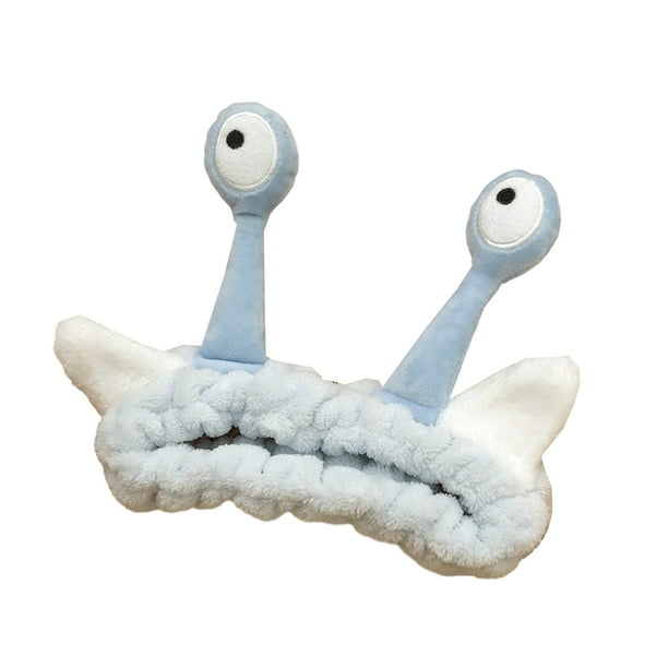 Diadema de felpa Con orejas de caracol Minnieouse azul claro