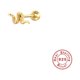 thumbnail image 1 of Pendientes de plata de ley 925 antialérgicos con diseño de hip hop para mujeres y hombres, con diseño de hueso de oreja y clavos, de estilo europeo y americano, 1 of 6