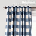thumbnail image 3 of Cortina de ventana Elrene Home Fashions Farmhouse Living Grainger, 3 of 7