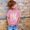 #3-Pink, variant on YaEYa Girls Shirts Size 10-12 Butterfly Graphic Tess Short Sleeve Cute Casual Summer Crewneck Toddler Kids Clothing Basic Regular Fit