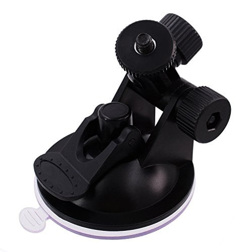 iSaddle Dash Cam Suction Mount Windshield & Dashboard Suction Cup Mount Holder/w Various Joints for Yi/Rexing/Falcon/Old Shark/VANTRUE/KDLINKS/WheelWitness/. 99% On-Dash Cameras Suitable