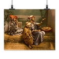 thumbnail image 2 of Print: Bedouin Beggars And Children, Tunis, Tunisia, 1899, 2 of 4