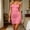 Pink, variant on Bodycon Dresses Womens Dress Sexy Slip Dress Plus Size Dresses for Curvy Dresses Square Neckline Sleeveless Mini Red Going Out Dress M
