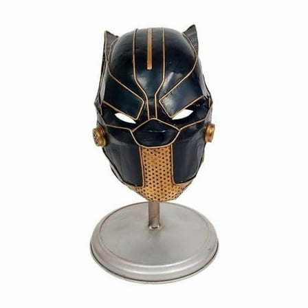 Black Panther Helmet Metal Handmade