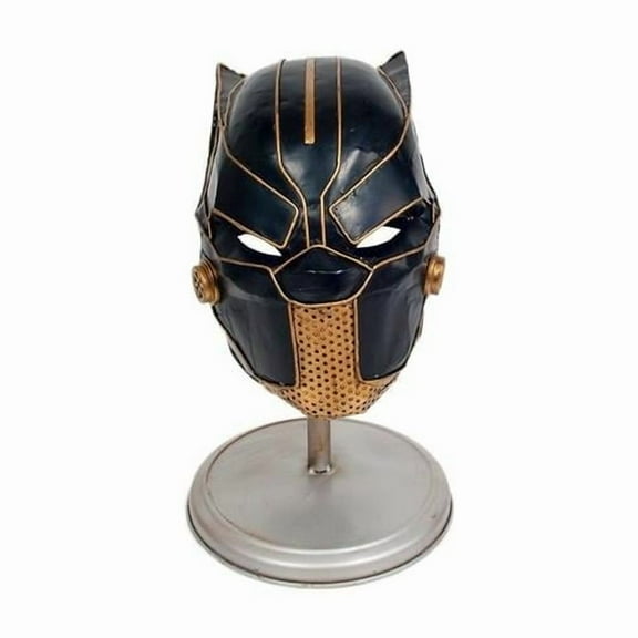 Black Panther Helmet Metal Handmade
