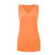 thumbnail image 4 of Gibobby Blusas y chalecos sin mangas con cuello en V y botones de color sólido sueltos informales para mujer(Naranja,XG), 4 of 5