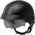 thumbnail image 3 of Gmax 72-6501 HH-75 Half Helmet Matte Black L, 3 of 4