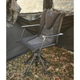 Bolderton 360 Swivel Hunting Blind Chair with Armrests, 300 lbs