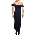 thumbnail image 3 of Vestido sólido XSCAPE para mujer azul 14, 3 of 3