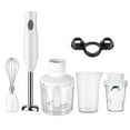 thumbnail image 1 of AMERTEER Hand-hold Blender Immersion Blender Stick Blender Chopper Whisk Food Grinder for Smoothie Puree Infant Food  US Plug Package Six, 1 of 7
