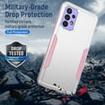 thumbnail image 6 of Galaxy A53 5G Case, Dteck Military Grade Drop Protection Samsung Galaxy A53 5G Case, Dual Layer Shockproof Rugged Protective Cover for Samsung Galaxy A53 5G, White, 6 of 6