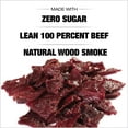 thumbnail image 3 of Old Trapper Zero Sugar BCF26 Beef Jerky, Eight-Ounce Individual Package, Natural Wood Smoked Keto-Friendly Snack, 14 Grams of Protein, 70 Calories, and Zero Sugar Per Serving (Pack of One), 3 of 3