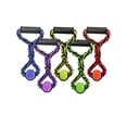 thumbnail image 1 of 14 in. Nuts for Knots Rope Tug with Tennis Ball Toys  Assorted Pack of  3, 1 of 1