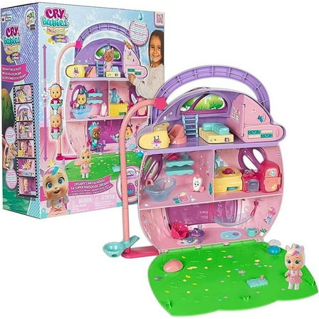 Cry Babies Dreamy's Mega House Dolls with Furnished Kitchen, 5.291 lb, 18.701"