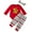 3PCS HO HO HO, variant on WIBACKER 3-24M Christmas Newborn Infant Baby Girls Outfits Cotton Romper Bodysuit Pants Headband Set Toddler Fall Winter Clothes