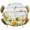 White Yellow, variant on Fitted Round Tablecloths Elastic Edged Table Covers 36"-44",Country Yellow Sunflower Waterproof Dining Room Table Cloth