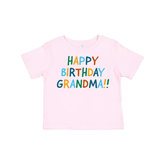 Inktastic Happy Birthday Grandma Boys or Girls Toddler T-Shirt