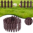 thumbnail image 2 of Miniature Fairy Garden Fence, 35.4X1.97inch Decorative Mini Picket Fence, Flexible Micro Landscape Fence, DIY Dollhouse Plant Border, Mini Garden Edging for Potted Plants, Craft Projects, 2 of 7