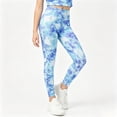 thumbnail image 2 of NIEWTR Cute Printed Girls Stretch Ankle Leggings Ankle Length Girl’s Girls Leggings with Pockets-Kids Soft High Waist Athletic Workout Dance Running Yoga Pants (A-Sky Blue,2-3 Years), 2 of 6
