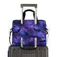 thumbnail image 2 of 16" Laptop Tote Bag Laptop Sleeve Case Computer Briefcase for Work & Travel Bats in The Night Sky, 2 of 8