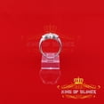 thumbnail image 6 of King of Bling's 925 Sterling White Silver 0.12CT CZ Promise Heart Womens Ring Size 6.5, 6 of 13